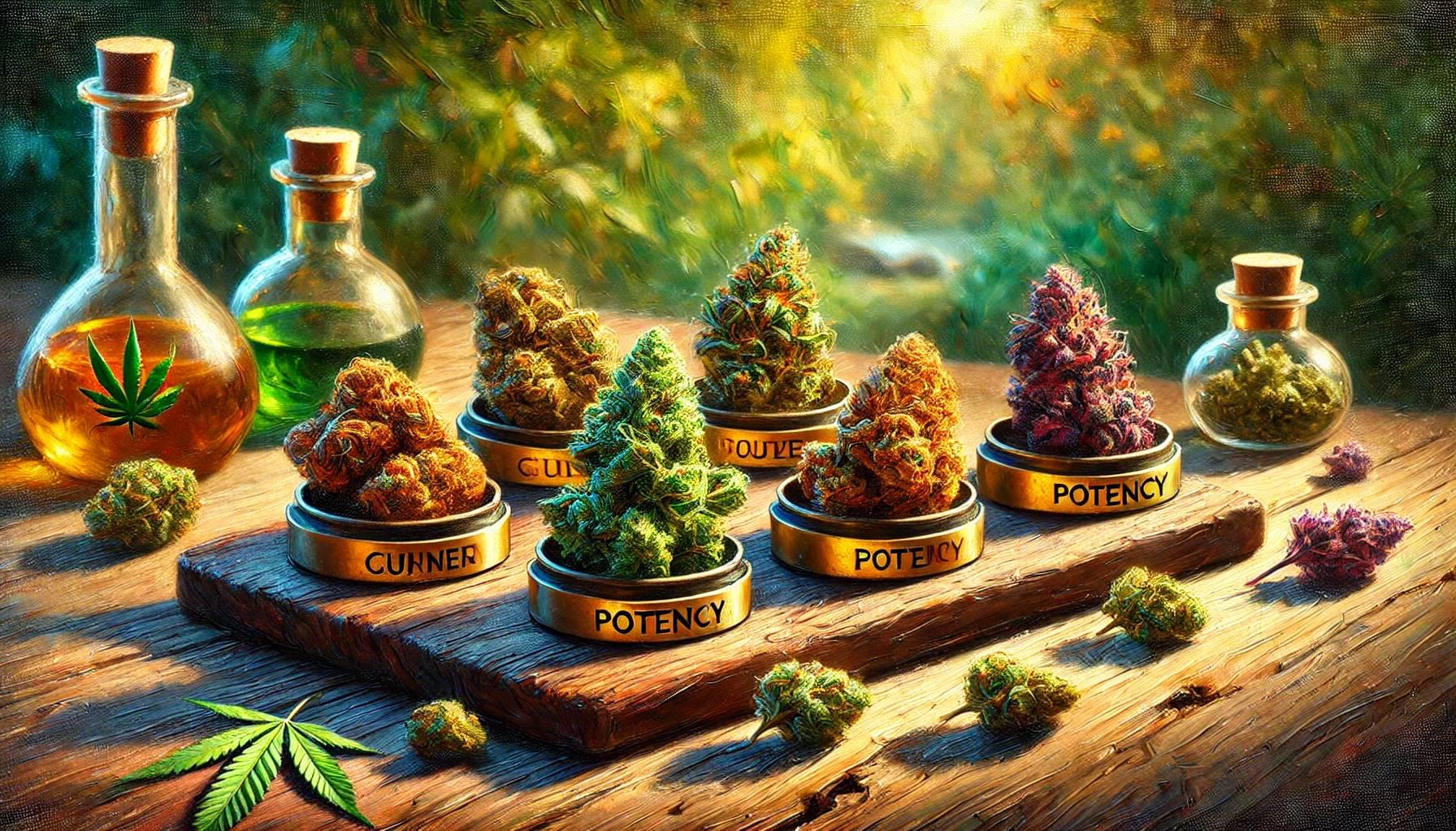 Top 5 Potent Marijuana Strains