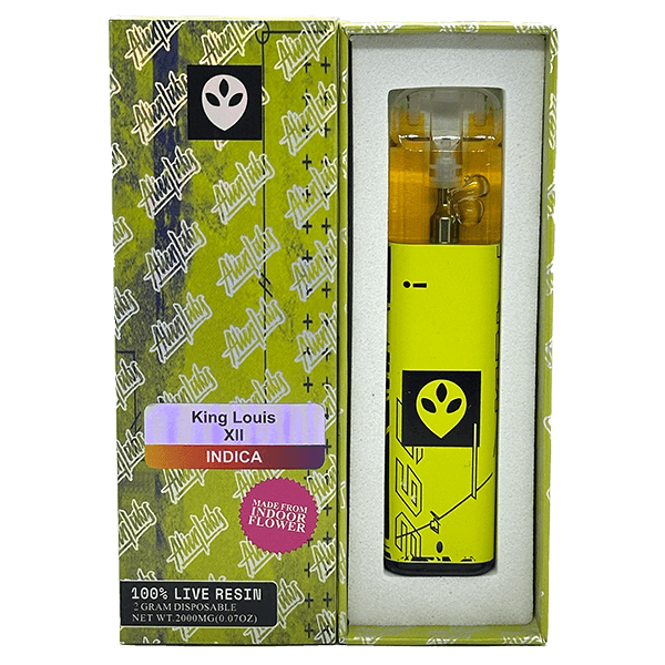 buy alienlabs king louis xii disposable cannabis vape online