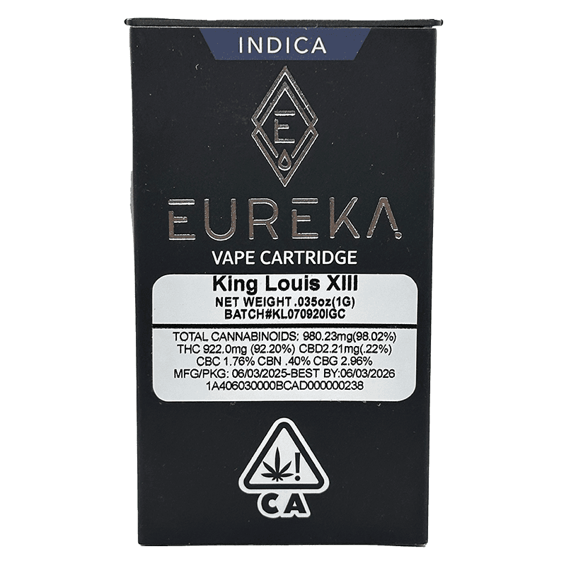 buy eureka king louis thc cart online 
