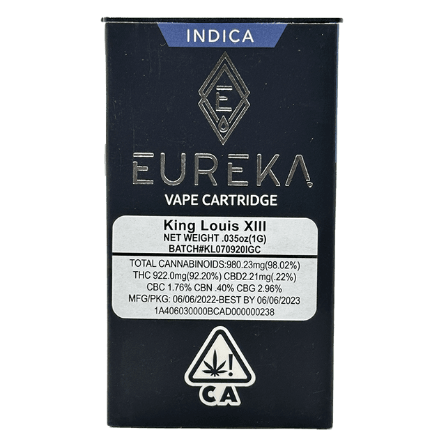 buy eureka king louis thc cart online 