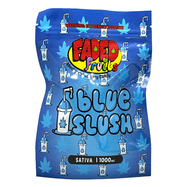 buy faded fruits blue slush cannabis edibles online