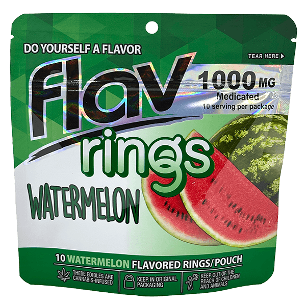 buy flav watermelon rings cannabis edibles online