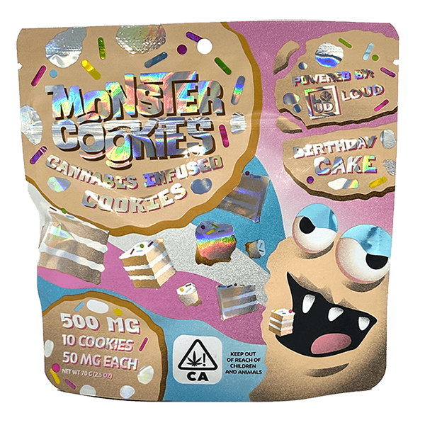 buy monster cookies birthday cake cannabis edibles online