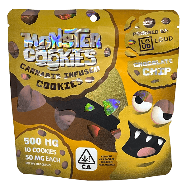 buy monster cookies chocolate chip cannabis edibles online
