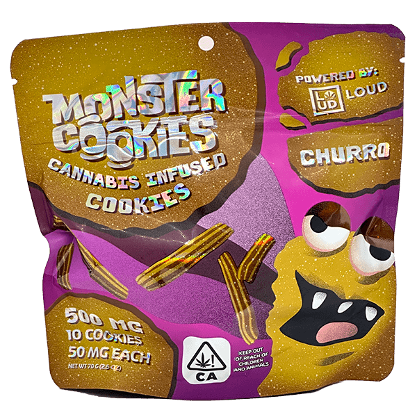 buy monster cookies churro cannabis edibles online