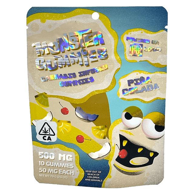 buy monster gummies pina colada cannabis edibles online